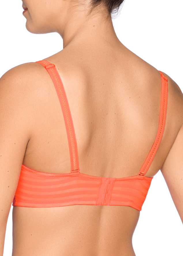 Soutien-gorge Forme Coeur Bonnets Profonds Twist de Prima Donna Juicy Peach