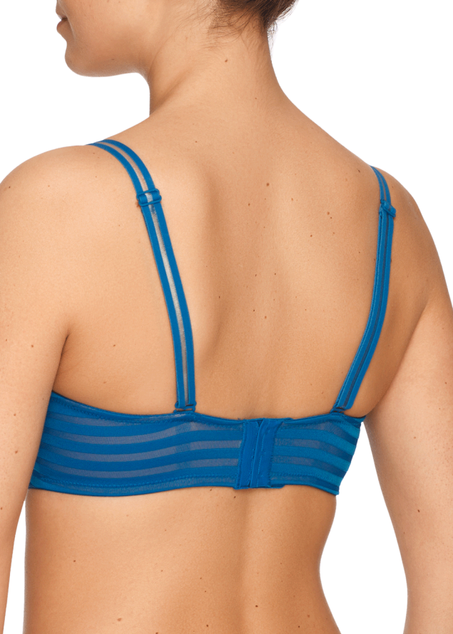 Soutien-gorge Balconnet Rembourr Twist de Prima Donna Colibri Blue