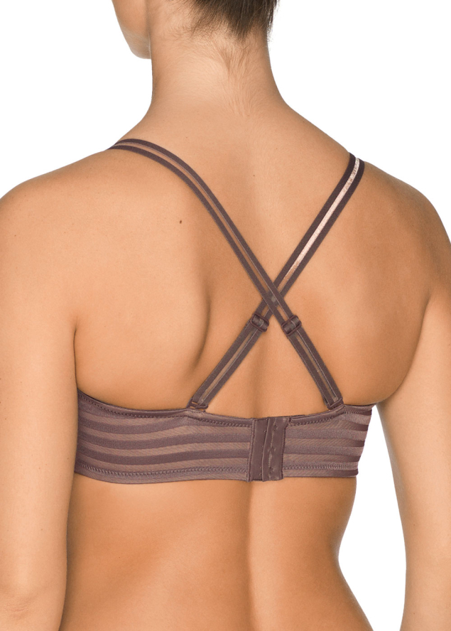 Soutien-gorge Balconnet Rembourr Twist de Prima Donna Toffee