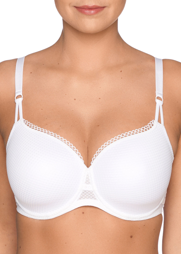 Soutien-gorge Rembourr Forme Coeur Twist de Prima Donna Blanc