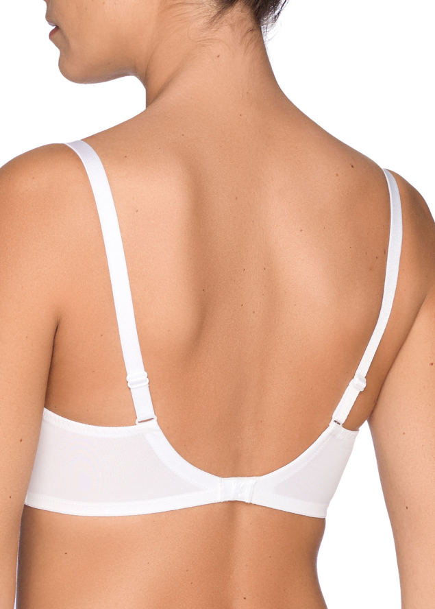 Soutien-gorge Rembourr Bonnets Profonds Twist de Prima Donna Blanc