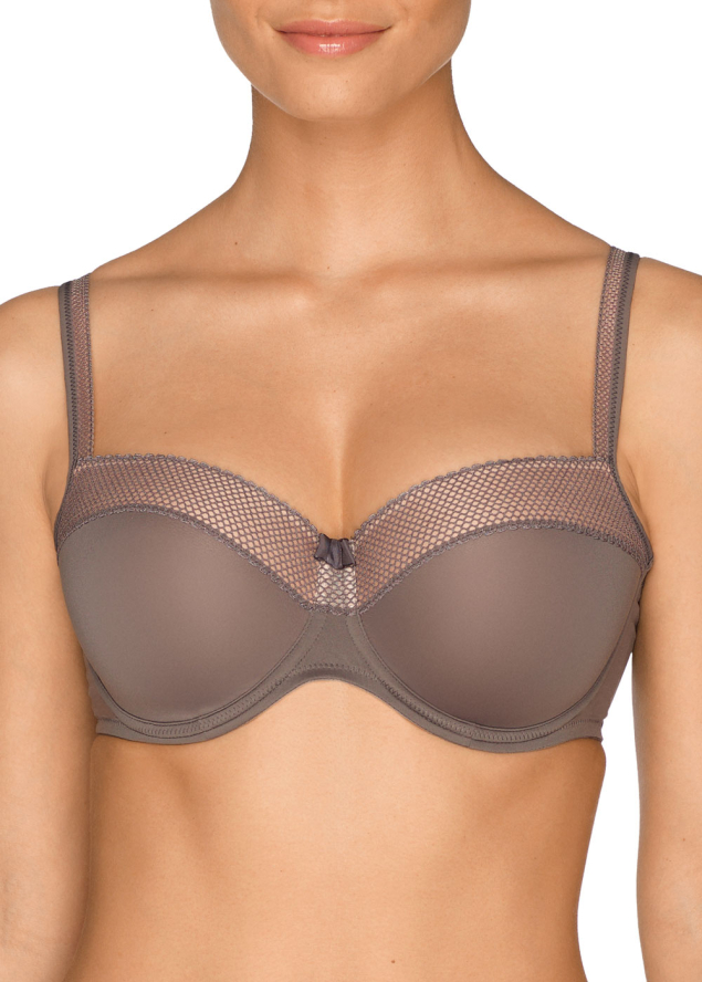 Soutien-gorge Balconnet Rembourr Twist de Prima Donna Fum