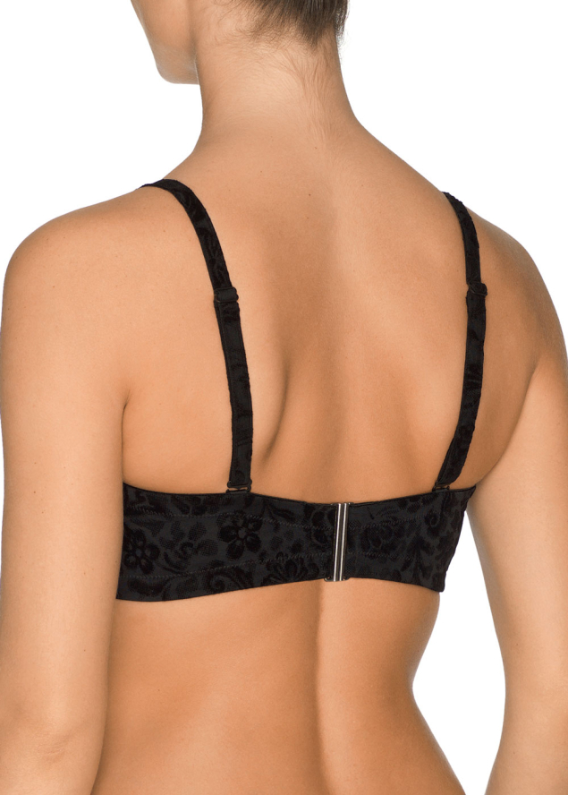 Soutien-gorge Bandeau Bonnets Profonds Twist de Prima Donna Noir