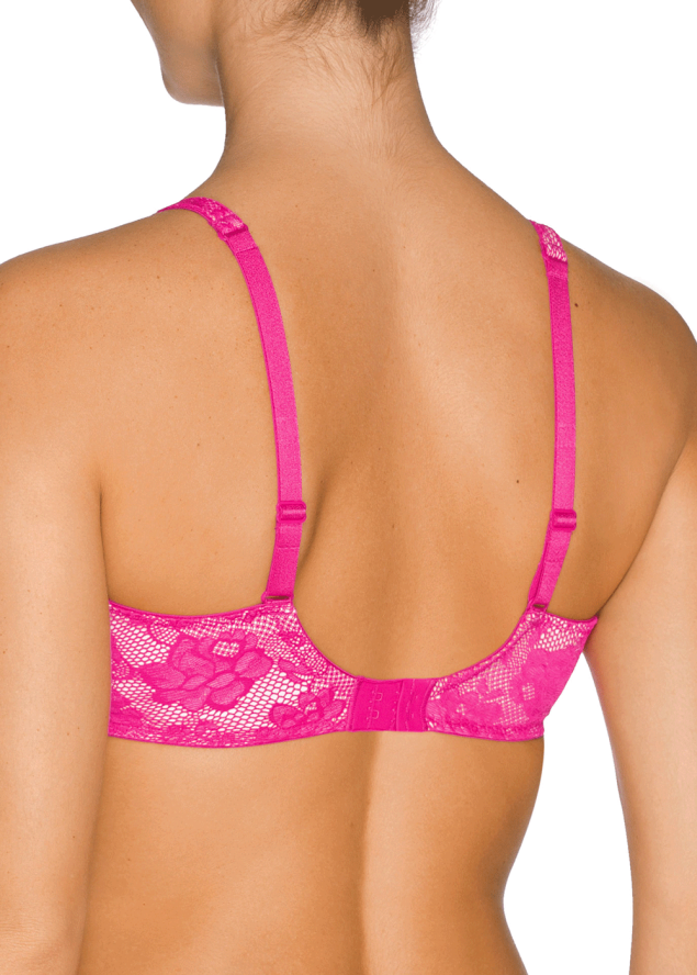 Soutien-gorge Forme Coeur Bonnets Profonds Twist de Prima Donna Cherry Berry