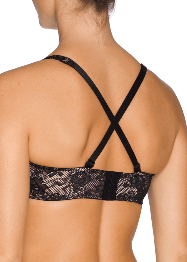 Soutien-gorge Balconnet Rembourr Twist de Prima Donna Noir