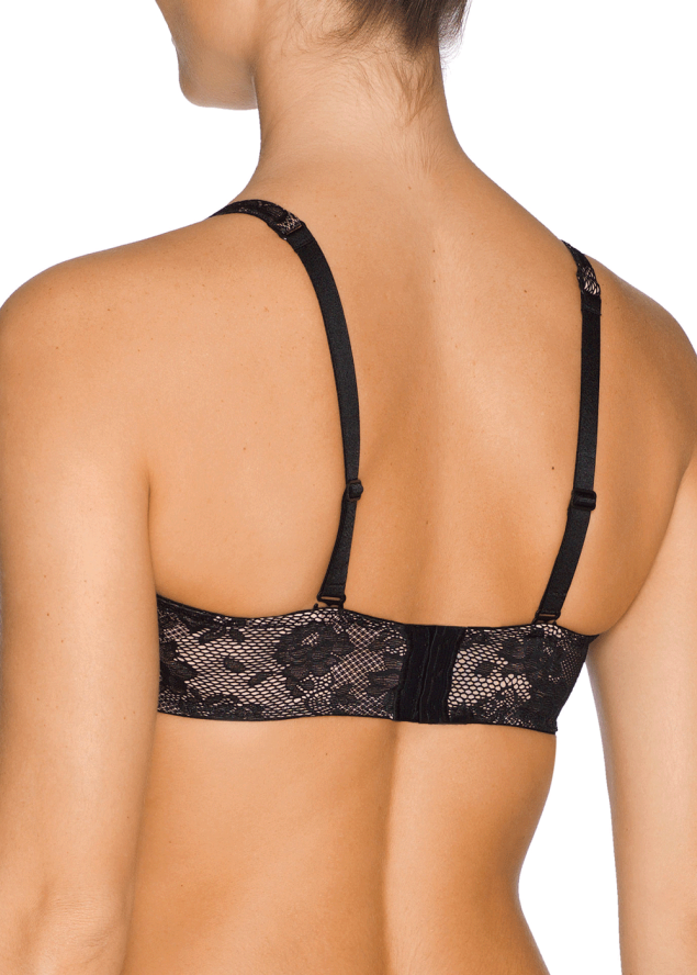 Soutien-gorge Balconnet Rembourr Twist de Prima Donna Noir