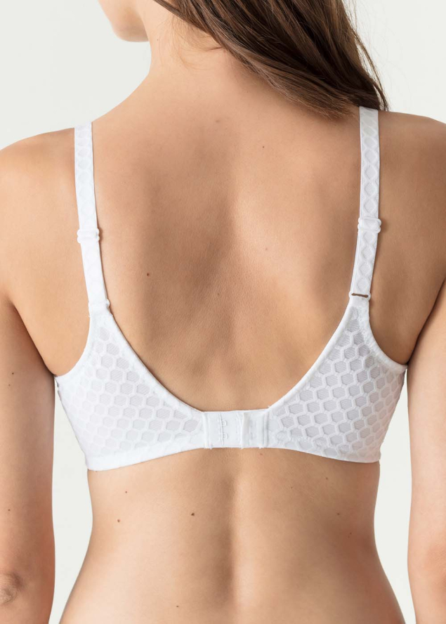 Soutien-gorge Rembourr Forme Coeur Twist de Prima Donna Blanc