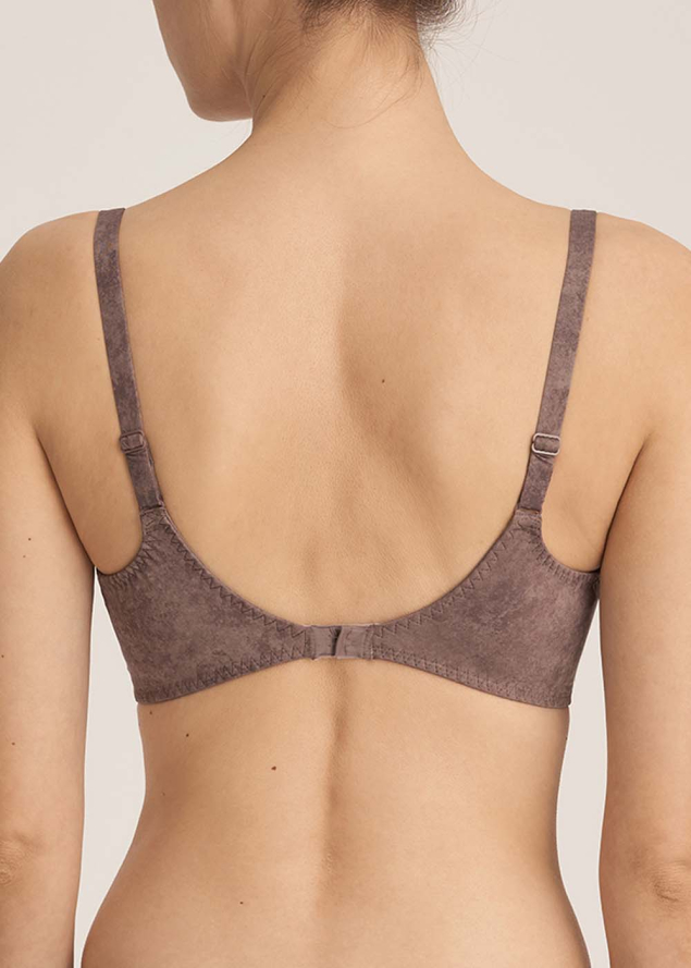 Soutien-gorge Rembourr Balconnet Twist de Prima Donna Agate Grey