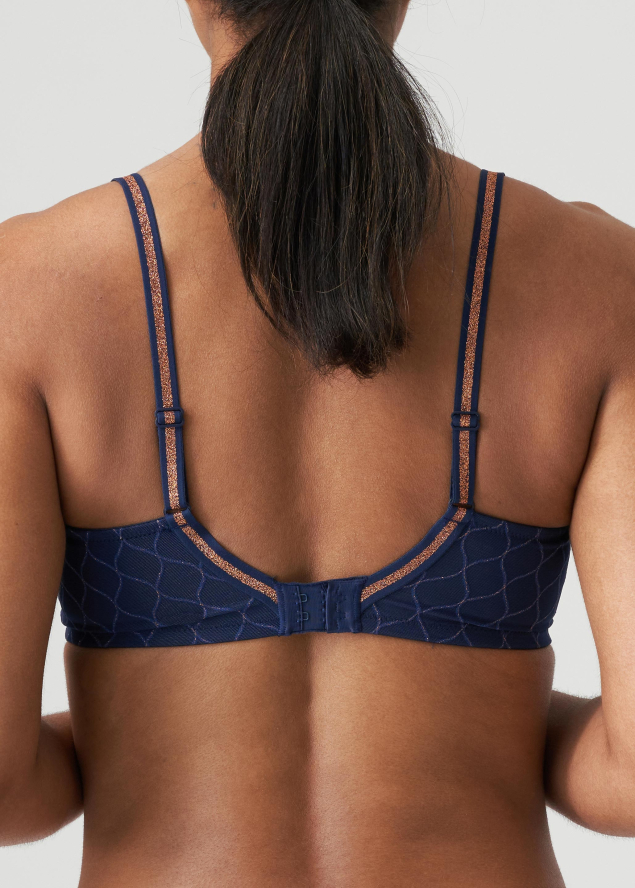 Soutien-gorge Rembourr Forme Coeur Twist de Prima Donna Bleu Saphire