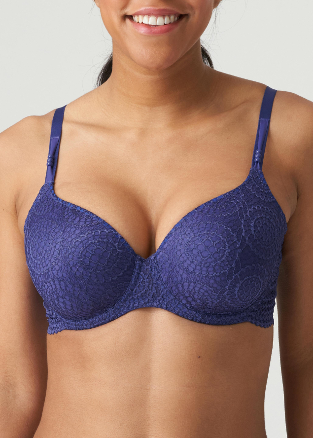 Soutien-gorge Rembourr Forme Coeur  Armatures Twist de Prima Donna French Indigo