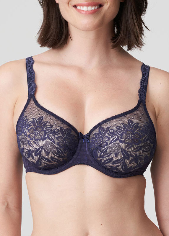 Soutien-gorge Moul  Armatures Prima Donna Bleu Bijou