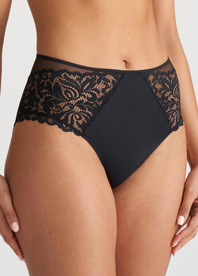 Slip Taille Haute Marie-Jo Noir