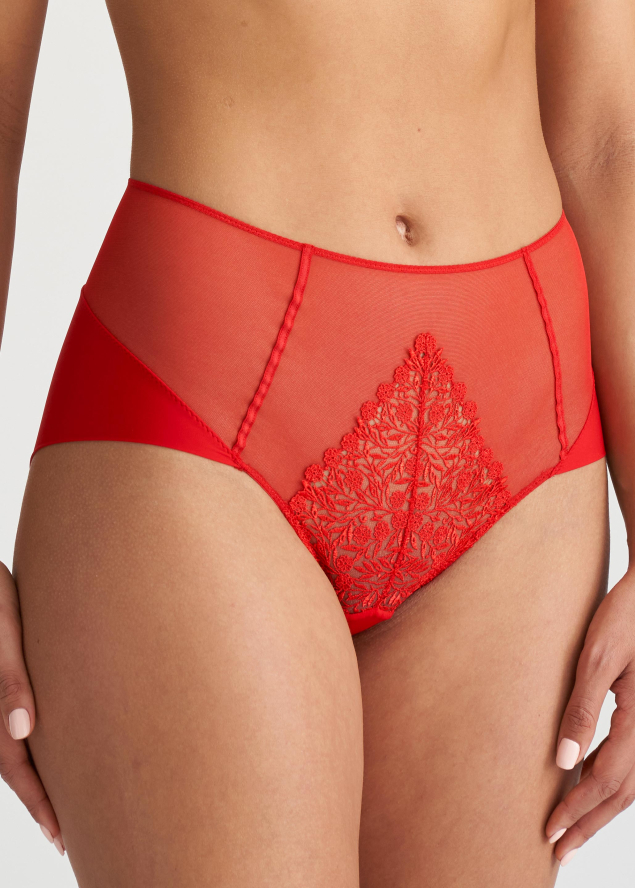 Slip Taille Haute Marie-Jo Rouge