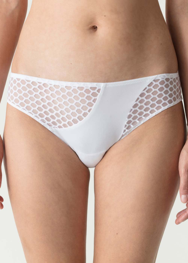 Slip Brsilien Twist de Prima Donna Blanc