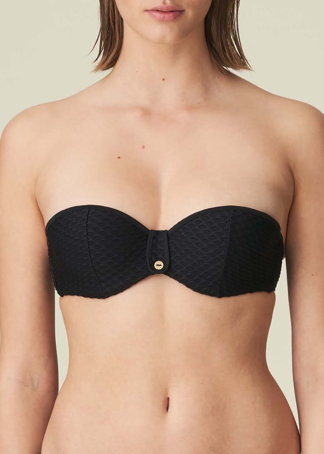 Soutien-gorge Bandeau Rembourr Maillots de bain Marie Jo Swim Noir