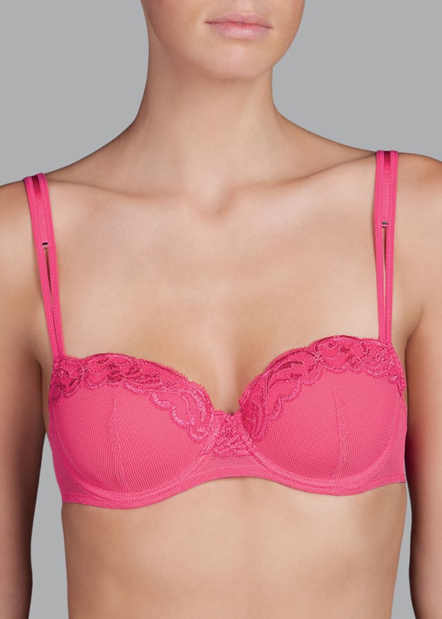 Soutien-gorge Balconnet Rembourr Andres Sarda Gala Pink