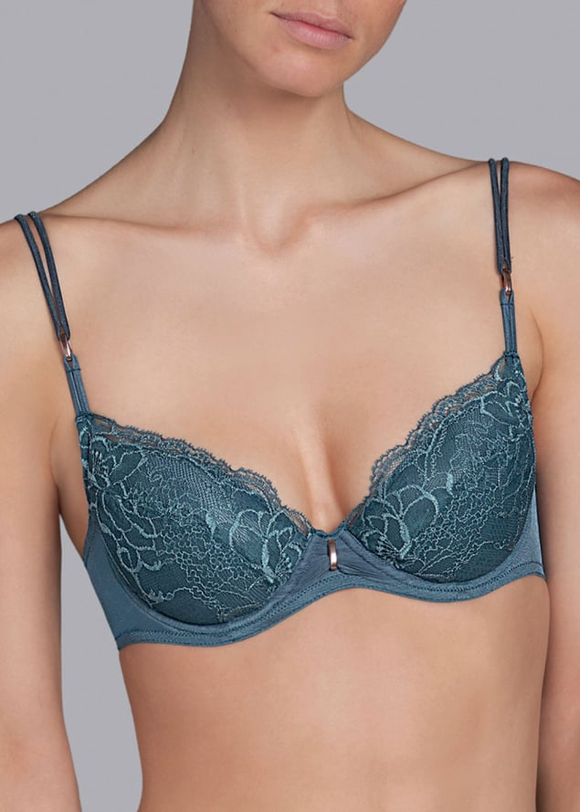 Soutien-gorge Push Up Coussinets Amovibles Andres Sarda Calm Blue