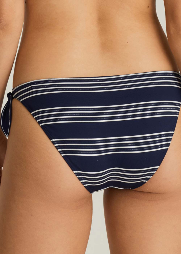 Slip Taille Basse Ficelles Maillots de Bain Prima Donna Swim Bleu Saphire