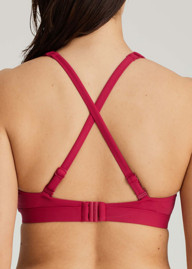 Soutien-gorge Triangle Sans Armatures Maillots de Bain Prima Donna Swim Barollo Rouge