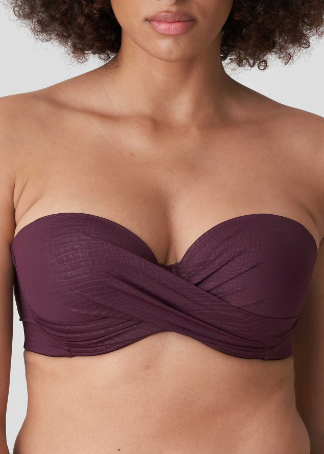 Haut de bikini bandeau rembourr Maillots de Bain Prima Donna Swim