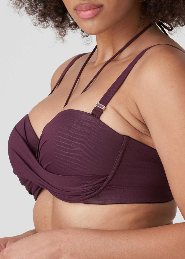 Haut de bikini bandeau rembourr Maillots de Bain Prima Donna Swim