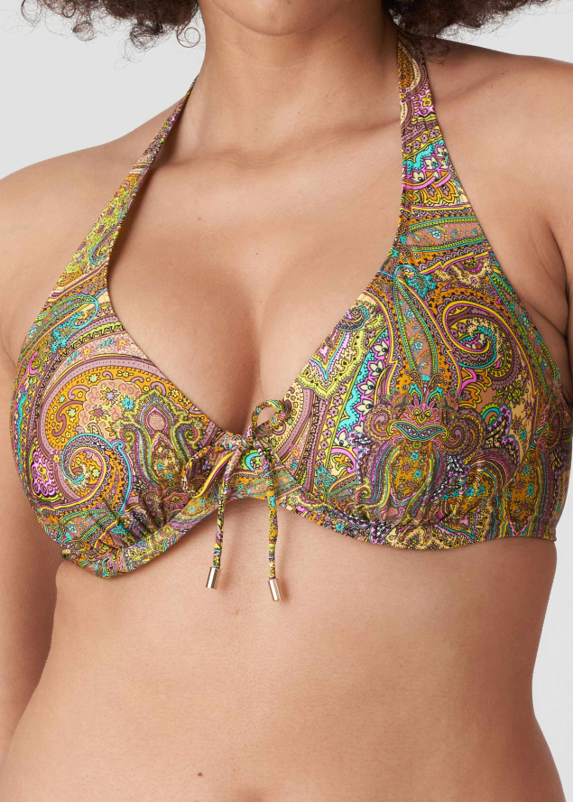 Haut de bikini triangle Maillots de Bain Prima Donna Swim Sunny Paisley