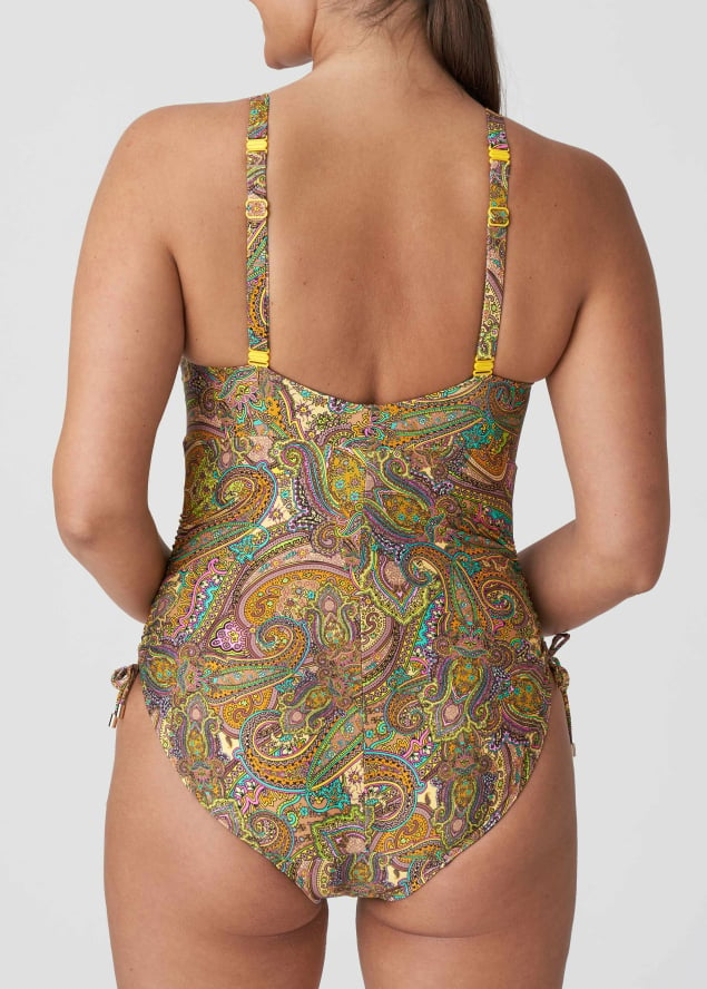 Maillot de bain 1 pice dcollet plongeant  Maillots de Bain Prima Donna Swim Sunny Paisley