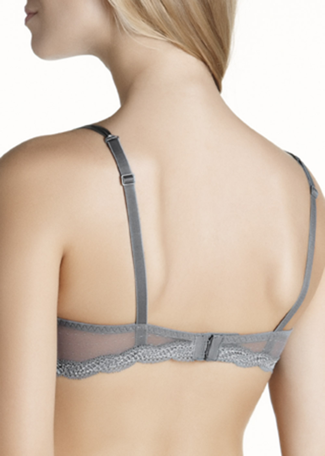 Soutien-gorge Push-up Simone Prle Gris