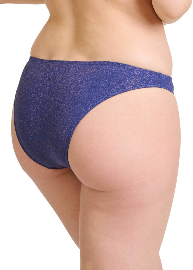 Bas de Bain Taille Basse  Maillots de Bain Sans Complexe Bleu Sodalite