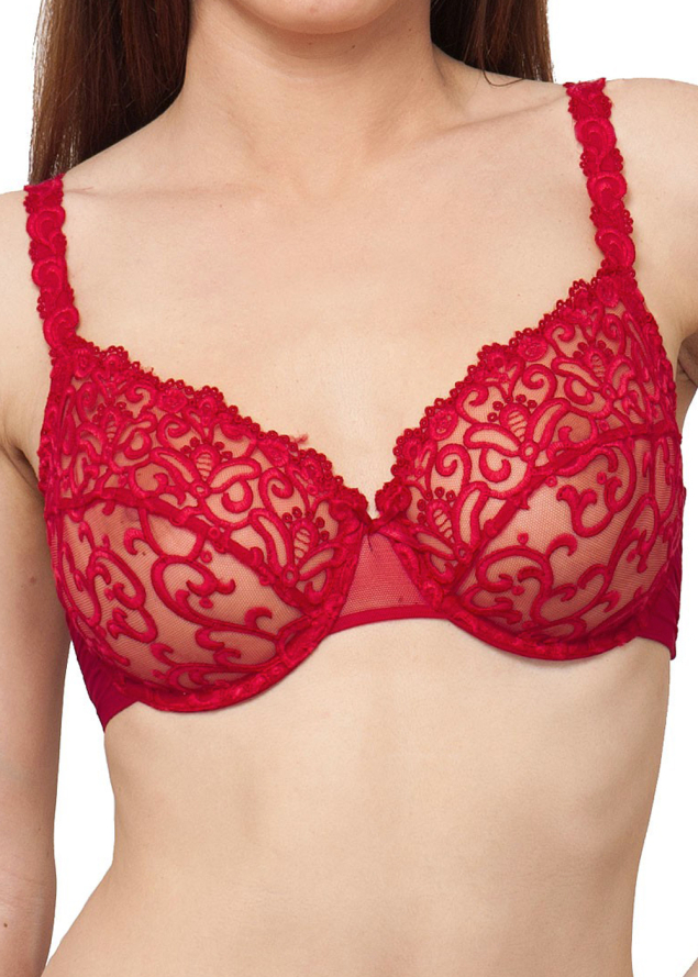 Soutien-gorge Armatures Simone Prle Rouge Opra