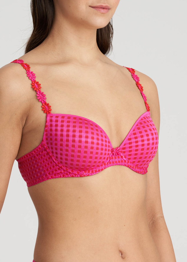 Soutien-gorge Rembourr Coup Droit  Armatures Marie-Jo Electric Pink