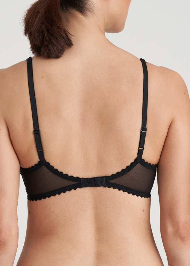 Soutien-Gorge Balconnet Rembourr  Armatures Marie-Jo Noir