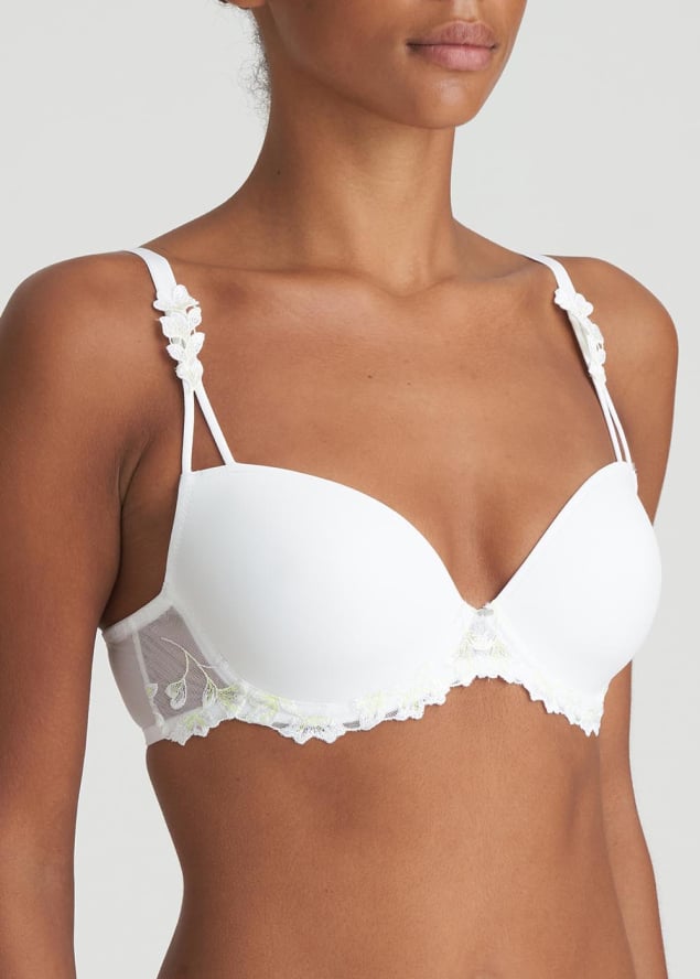 Soutien-gorge Rembourr Coup Droit Marie-Jo Blanc