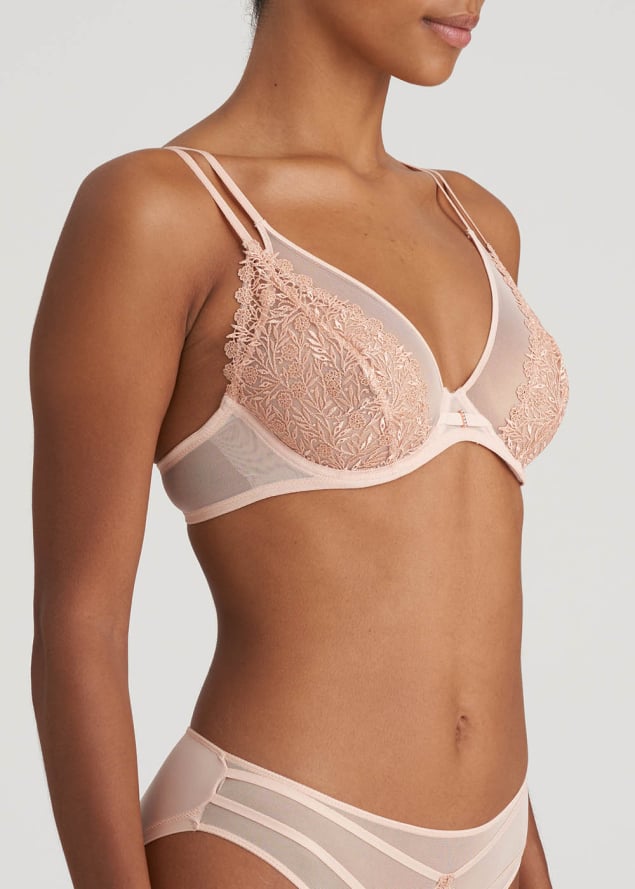 Soutien-gorge  Armatures Dcollet Profond Marie-Jo Pinot Rose