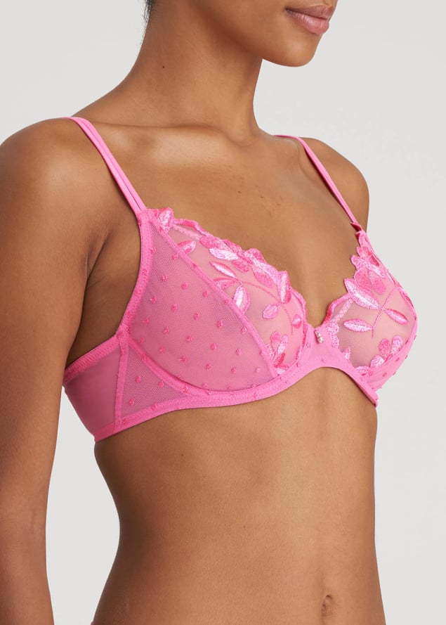 Soutien-gorge  Armatures Dcollet Plongeant Marie-Jo Paradise Pink