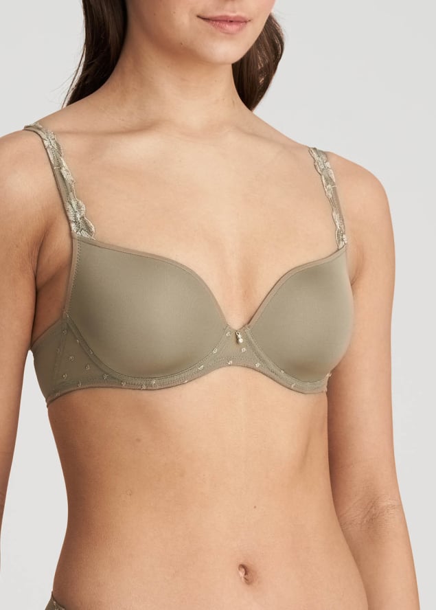 Soutien-gorge Rembourr Forme Coeur Marie-Jo Golden Olive