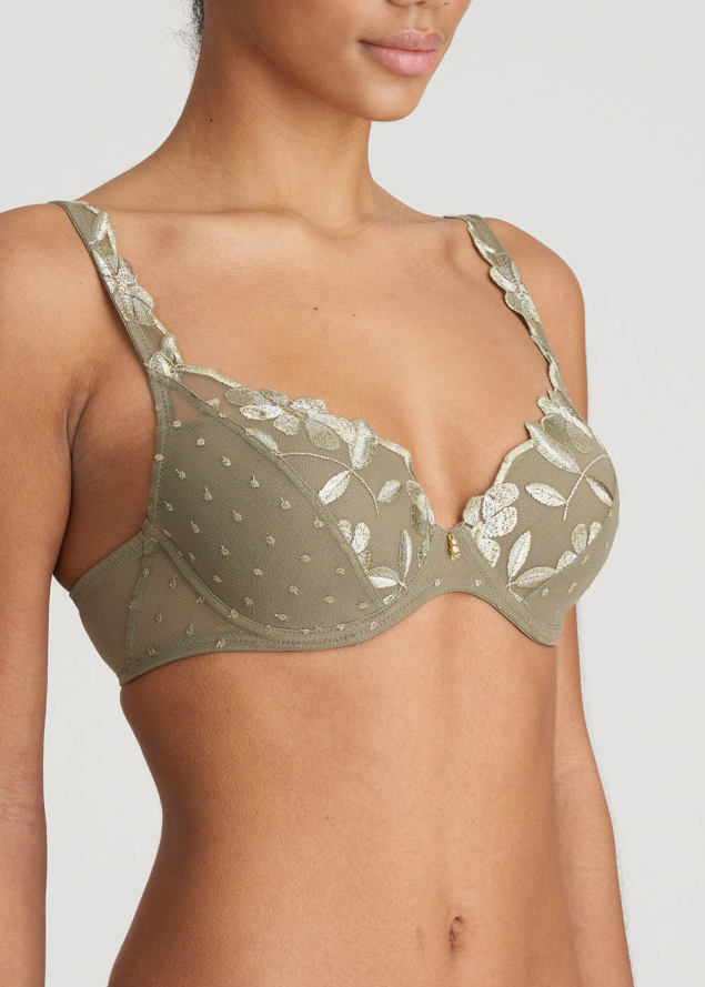 Soutien-gorge Rembourr Coup Droit Marie-Jo Golden Olive