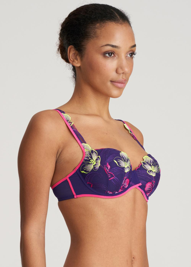 Soutien-gorge Rembourr Balconnet  Armatures Marie-Jo Majestic Purple