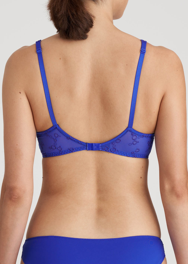 Soutien-gorge Embotant  Armatures Marie-Jo Bleu lctrique