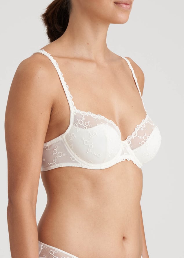 Soutien-gorge Demi Mousse Plongeant  Armatures Marie-Jo Naturel