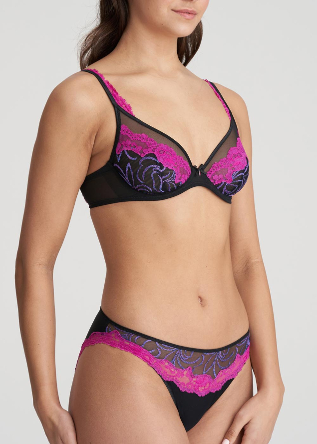 Soutien-Gorge  armatures dcollet plongeant  Marie-Jo Winter Dusk