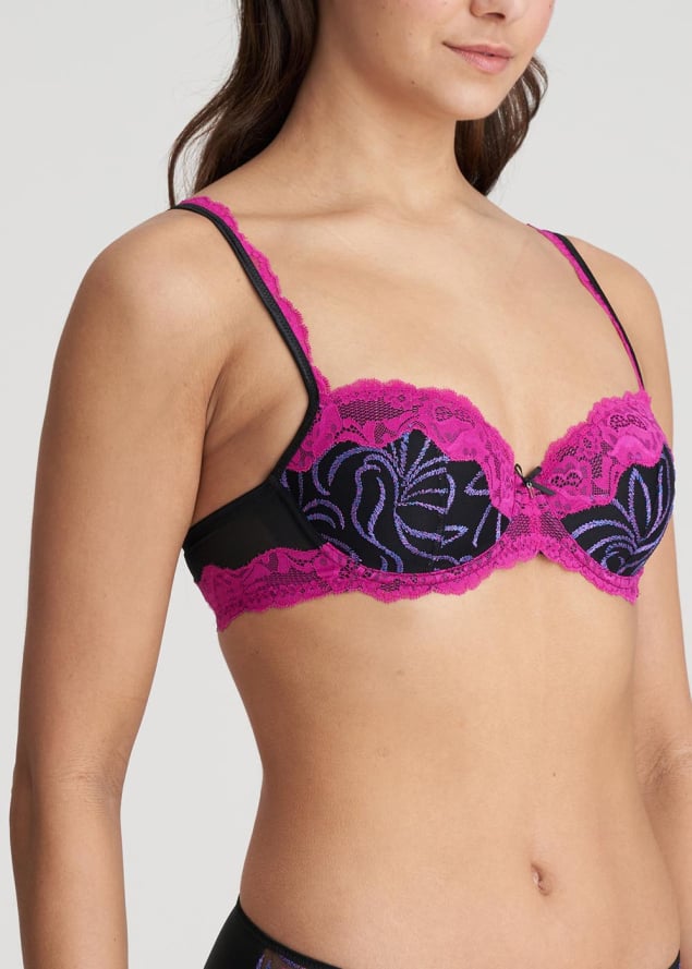 Soutien-gorge  armatures balconnet rembourr Marie-Jo