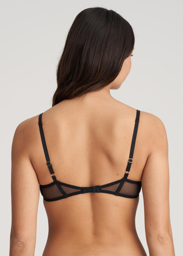 Soutien-gorge balconnet rembourr Marie-Jo Noir