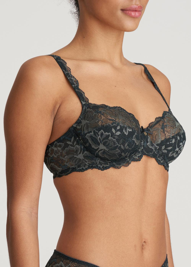 Soutien-gorge emboitant  armatures Marie-Jo Night Grey