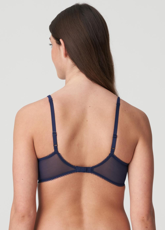 Soutien-Gorge  armatures dcollet plongeant  Marie-Jo Bleu Saphire