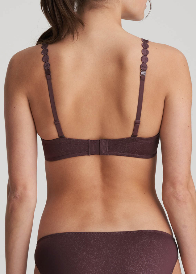 Soutien-gorge Rembourr Forme Coeur Marie-Jo Aubergine