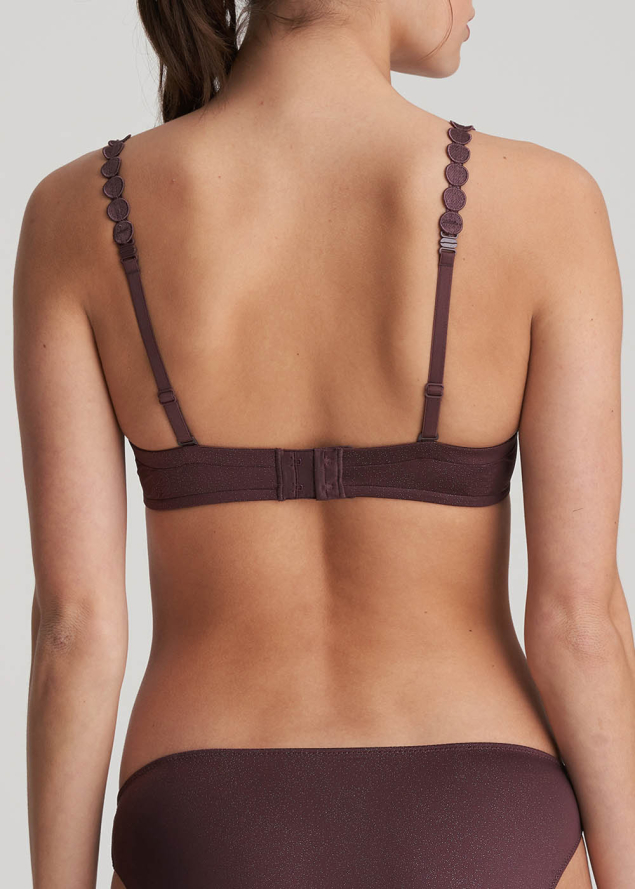 Soutien-gorge Balconnet Rembourr Marie-Jo Aubergine