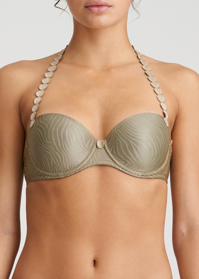 Soutien-gorge Balconnet Rembourr Marie-Jo Golden Olive