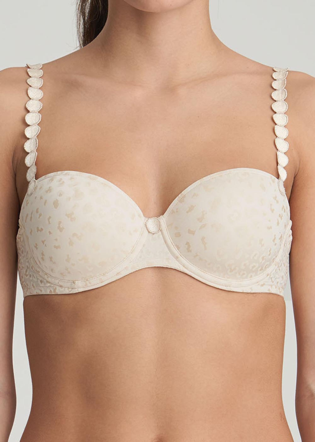 Soutien-gorge Rembourr Balconnet Marie Jo l'Aventure Pearled Ivory