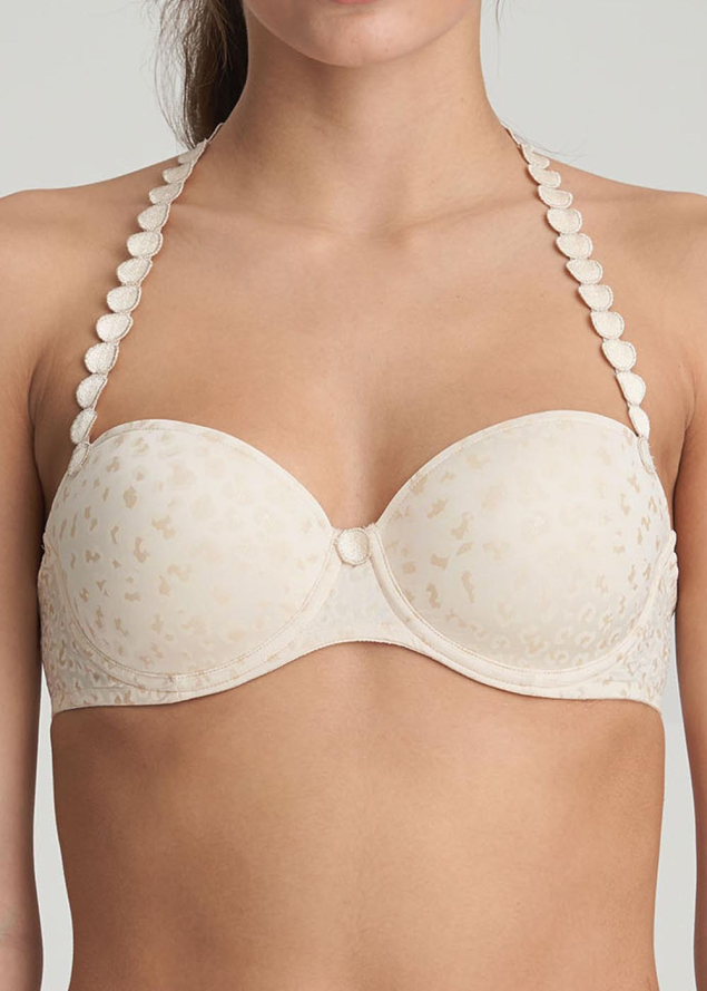 Soutien-gorge Rembourr Balconnet Marie Jo l'Aventure Pearled Ivory